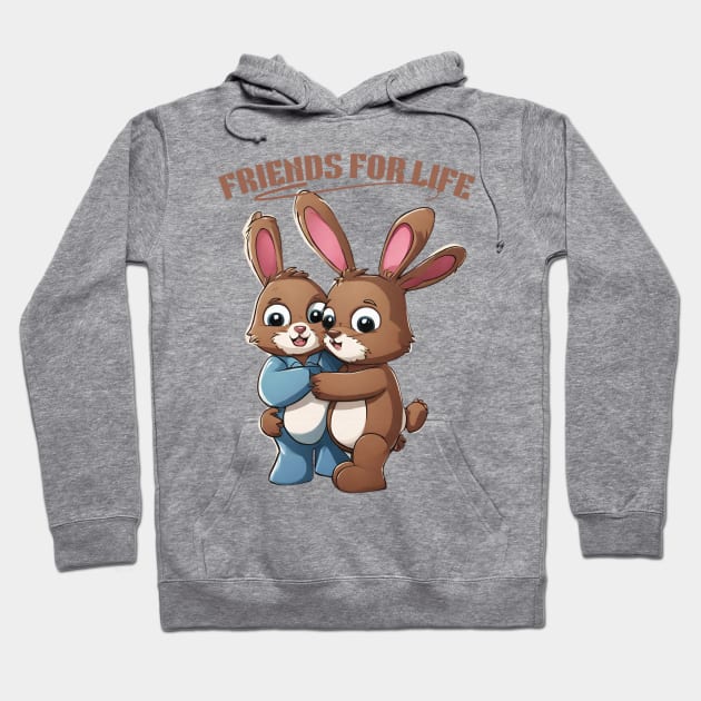 Friends For Life Hoodie by Kings Court